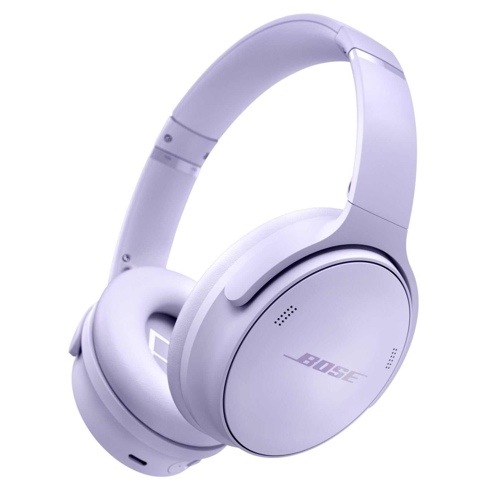 Bose QuietComfort Headphones - Wireless Bluetooth Headphones, Active Over Ear Noise Cancelling and Mic, USB-C Charging, Deep Bass, Up to 24 Hours of Playtime, Twilight Blue - Limited Edition Color